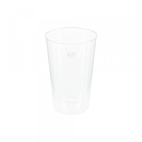 25 Stk. Pfandbecher PP Becher Cocktail 300ml 12 oz für Festivals, Partys & mehr